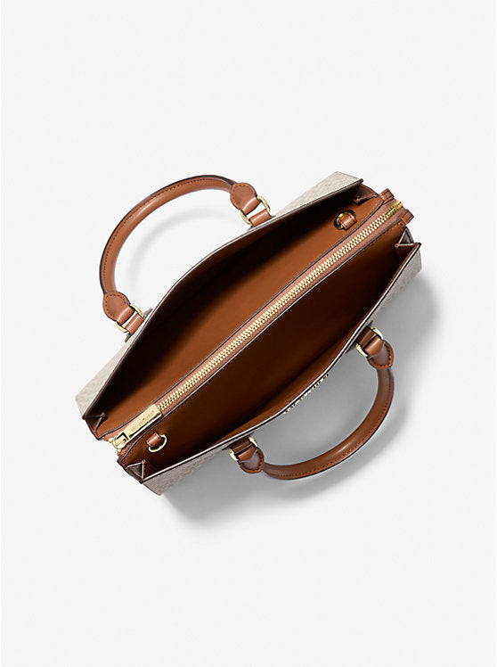 Michael Kors Sheila Medium Logo Satchel